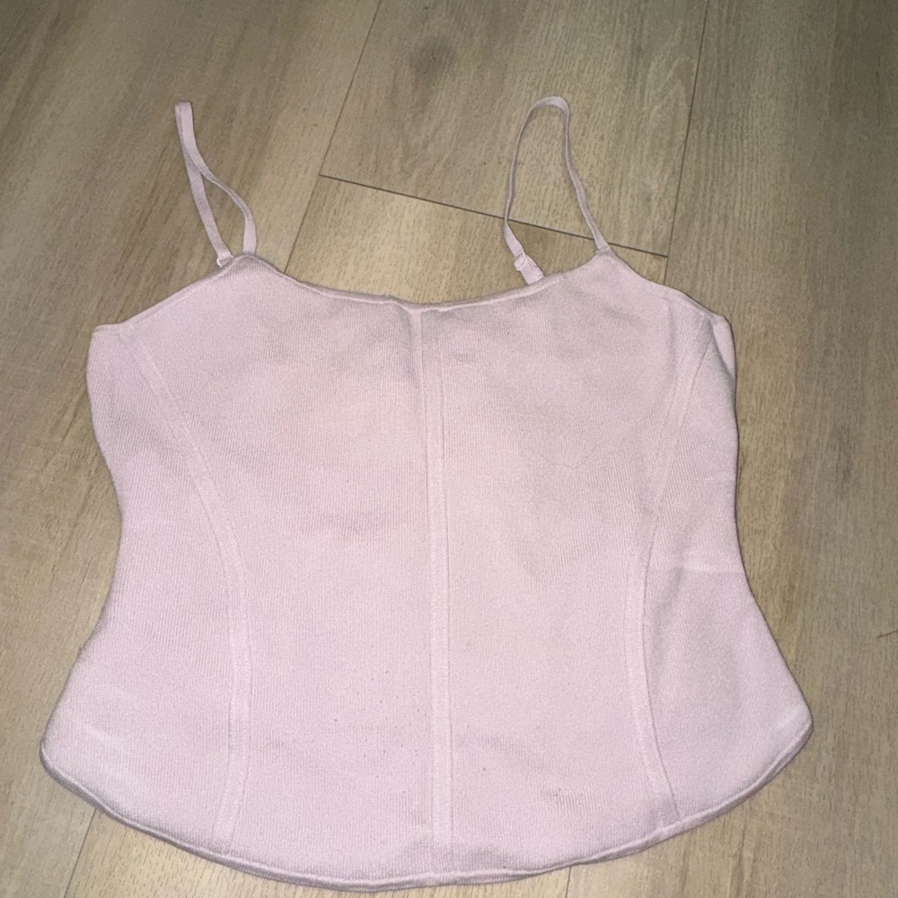Aritzia Women's Light Pink Cami Tank Top